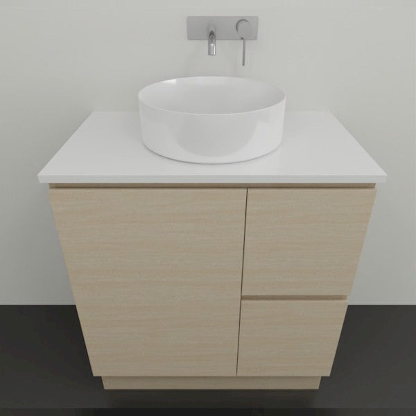Timberline Nevada Floor Standing Vanity with Stone and Above Counter Basin