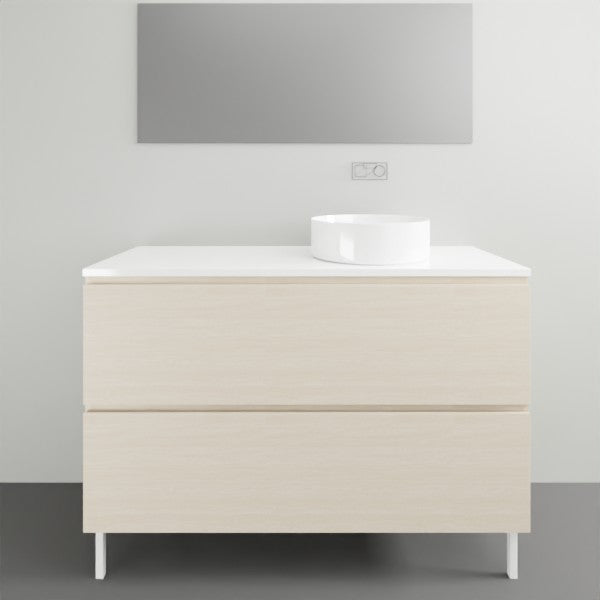 Timberline Nevada Plus Floor Standing Vanity on Legs with Above Counter Basin