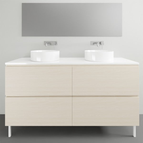 Timberline Nevada Plus Floor Standing Vanity on Legs with Above Counter Basin
