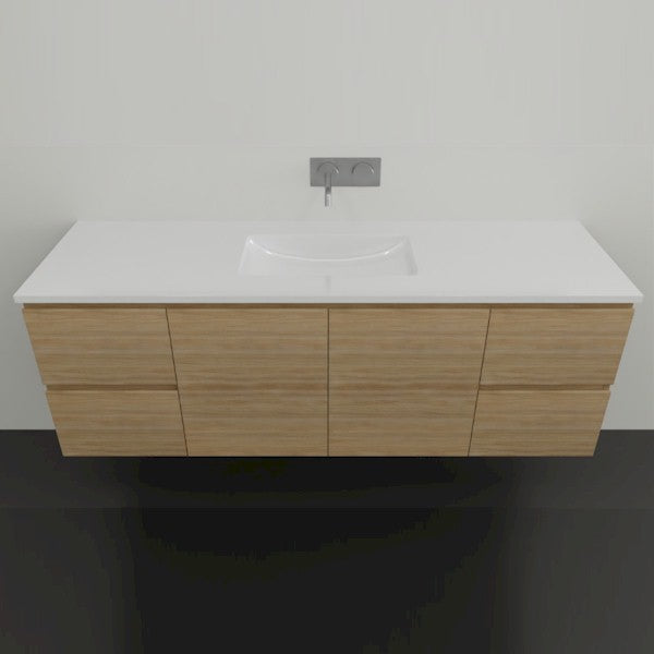 Timberline Nevada Wall Hung Vanity with Regal Acrylic Top