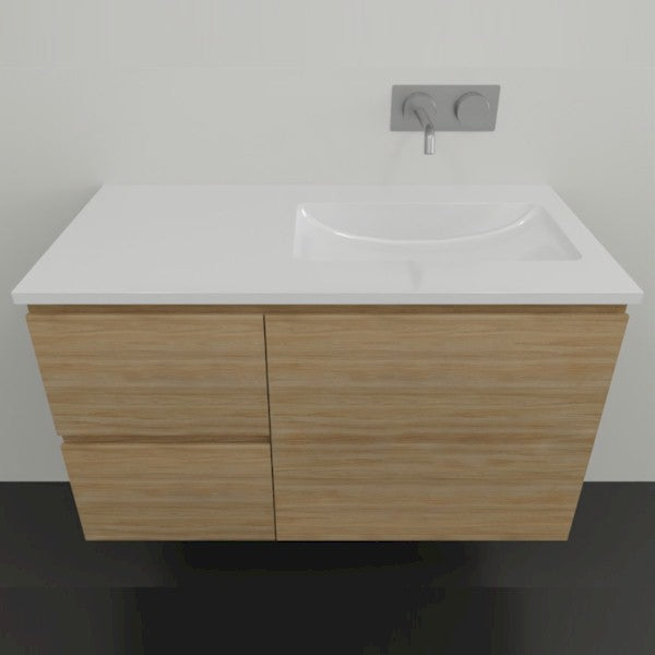 Timberline Nevada Wall Hung Vanity with Regal Acrylic Top