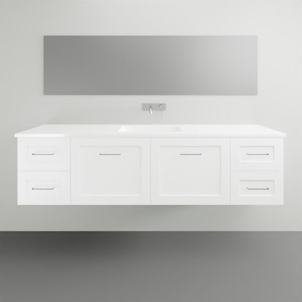 Timberline Victoria Wall Hung Vanity with Silksurface Top & Under Counter Basin