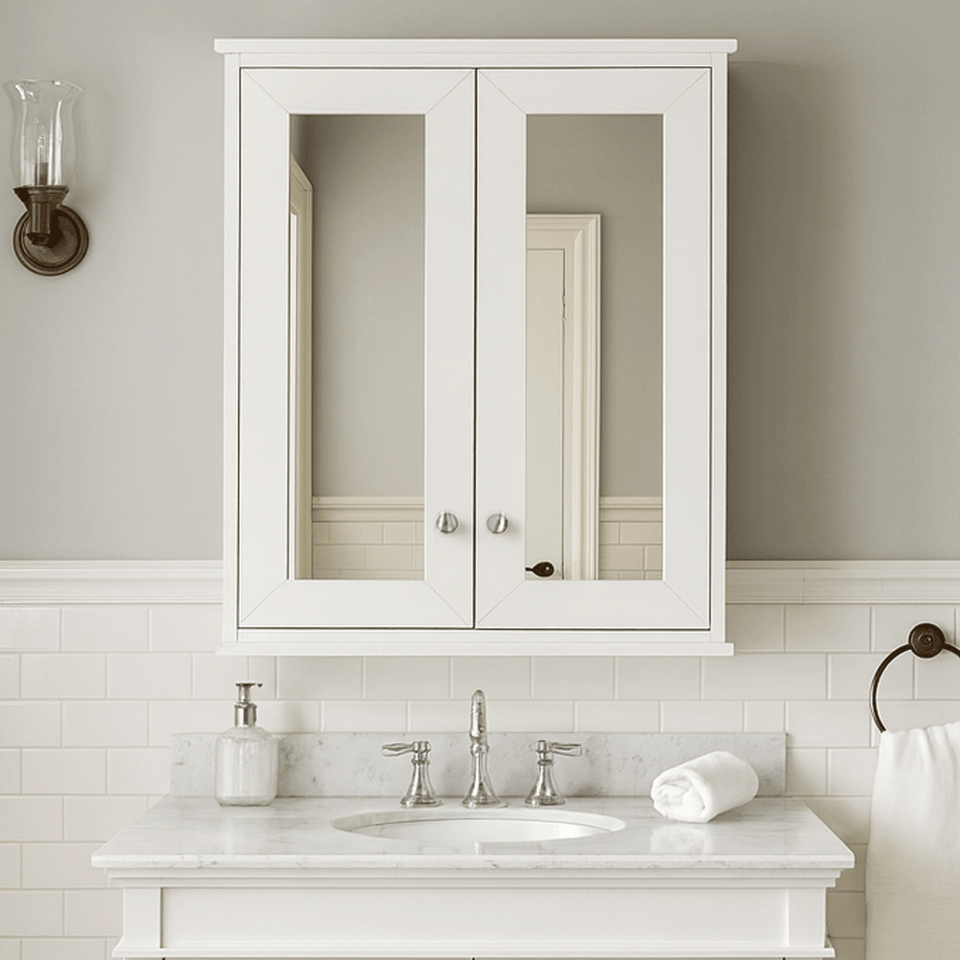 Turner Hastings Coventry 60 x 81 Mirror Shaving Cabinet