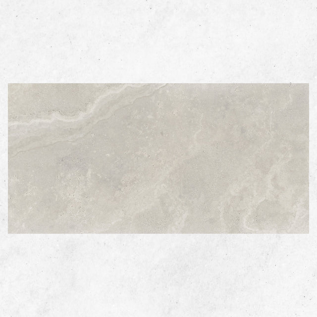 Tuscan Grey Travertine Look Tile 600mm x 1200mm
