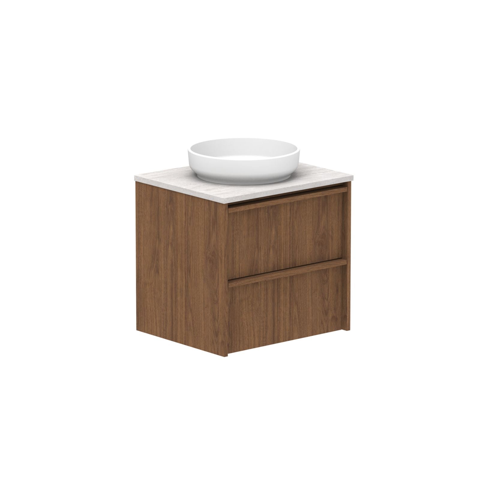ADP Eli Wall Hung Vanity ELIFAW0600WHCCP - The Blue Space