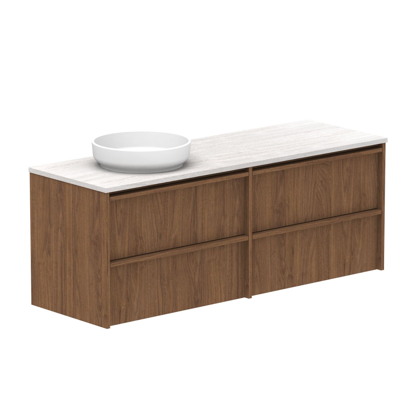 ADP Eli Wall Hung Vanity ELIFAW1500WHLCP - The Blue Space