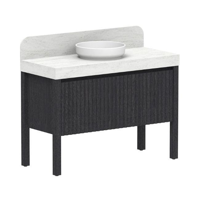 ADP Harper Floor Standing Vanity With Legs and Durasein Benchtop