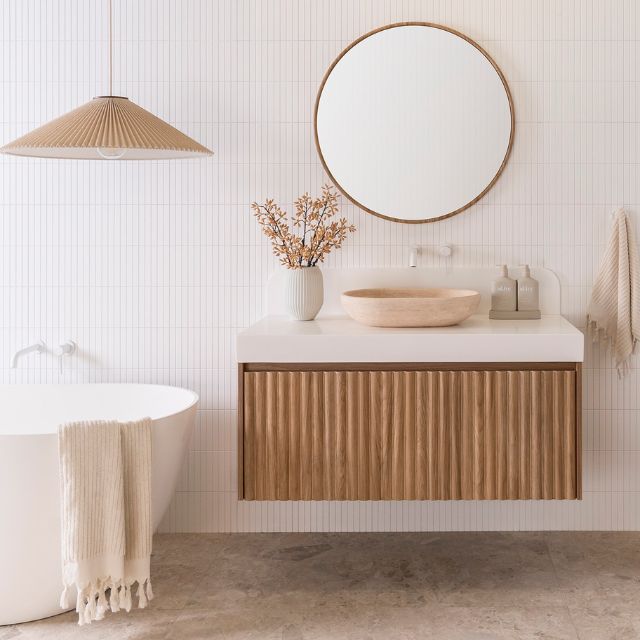 ADP Harper Wall Hung Vanity With Durasein Benchtop