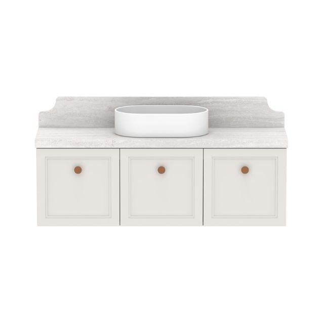 ADP Mabel Ensuite Wall Hung Vanity With Cherry Pie Premium Solid Surface Benchtop