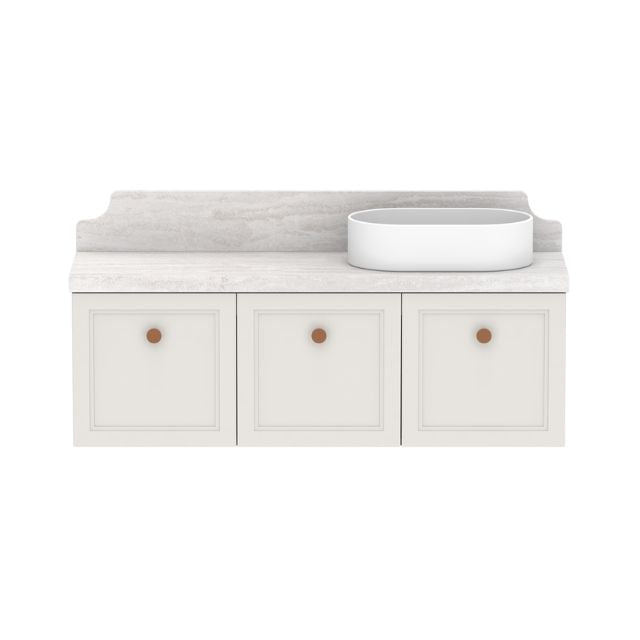 ADP Mabel Ensuite Wall Hung Vanity With Cherry Pie Premium Solid Surface Benchtop