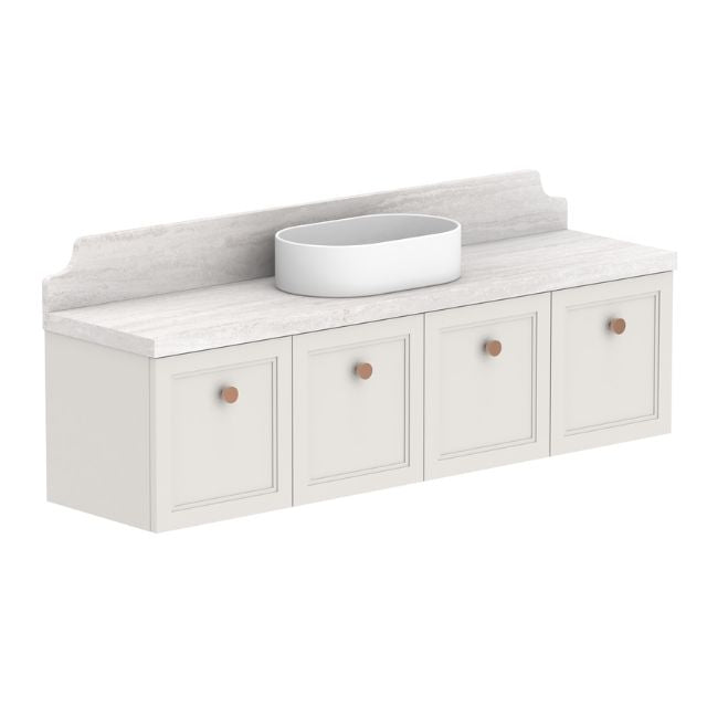 ADP Mabel Ensuite Wall Hung Vanity With Durasein Benchtop