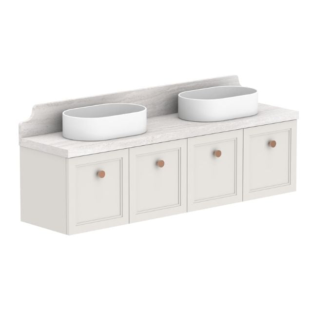 ADP Mabel Ensuite Wall Hung Vanity With Durasein Benchtop