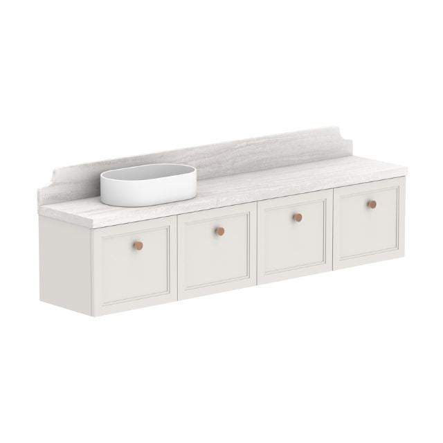 ADP Mabel Ensuite Wall Hung Vanity With Durasein Benchtop
