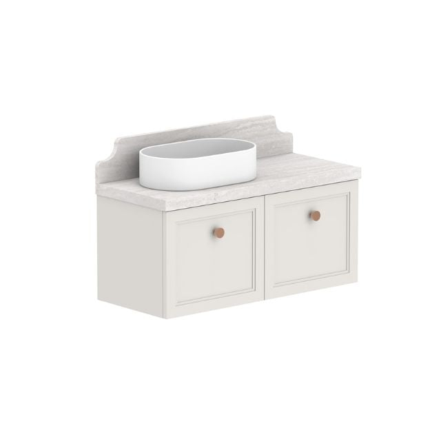 ADP Mabel Ensuite Wall Hung Vanity With Durasein Benchtop