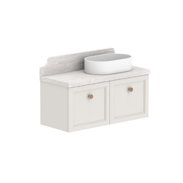 ADP Mabel Ensuite Wall Hung Vanity With Durasein Benchtop