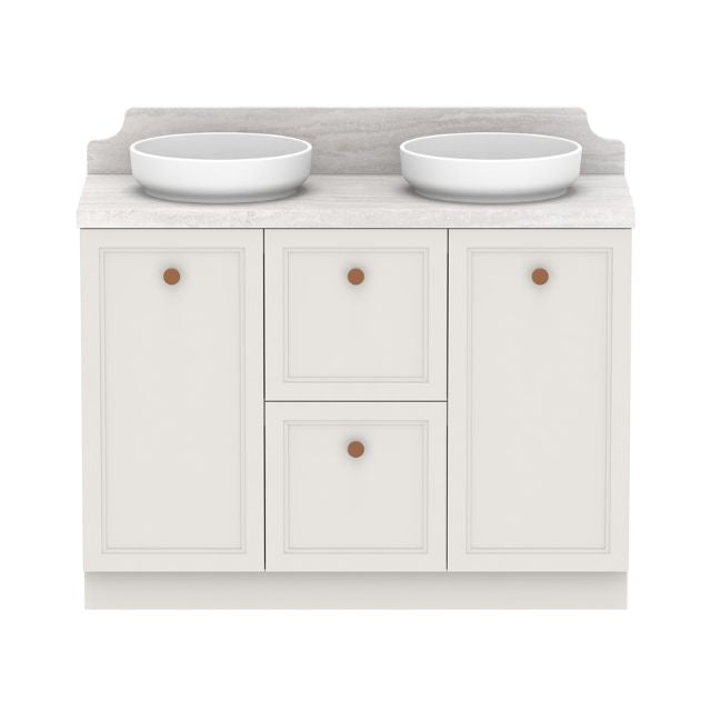 ADP Mabel Floor Standing Vanity With Cherry Pie Premium Solid Surface Benchtop