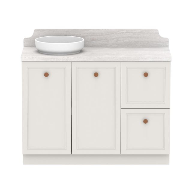 ADP Mabel Floor Standing Vanity With Cherry Pie Premium Solid Surface Benchtop