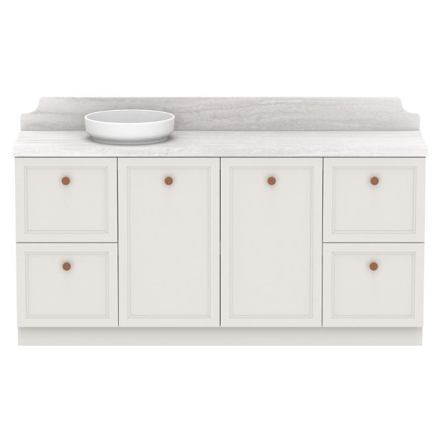 ADP Mabel Floor Standing Vanity With Cherry Pie Premium Solid Surface Benchtop