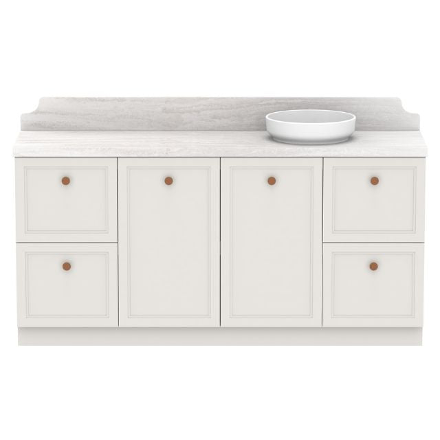 ADP Mabel Floor Standing Vanity With Cherry Pie Premium Solid Surface Benchtop