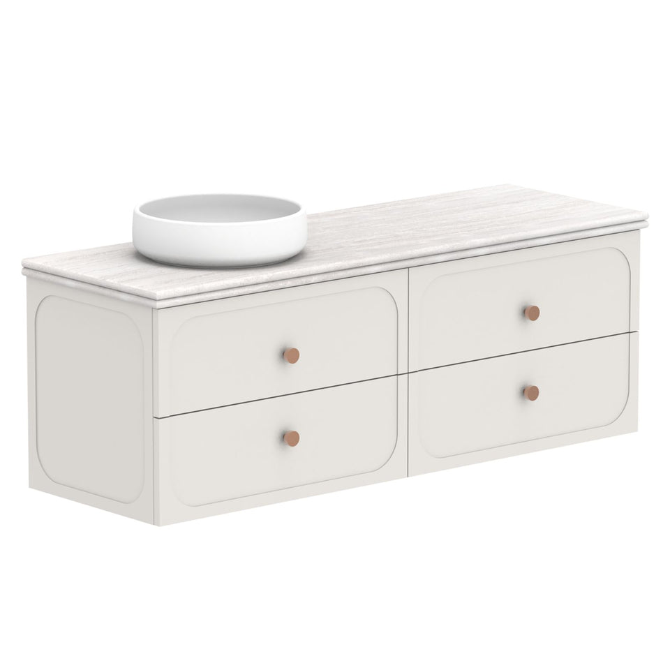 ADP Madden Wall Hung Vanity with Cherry Pie Benchtop