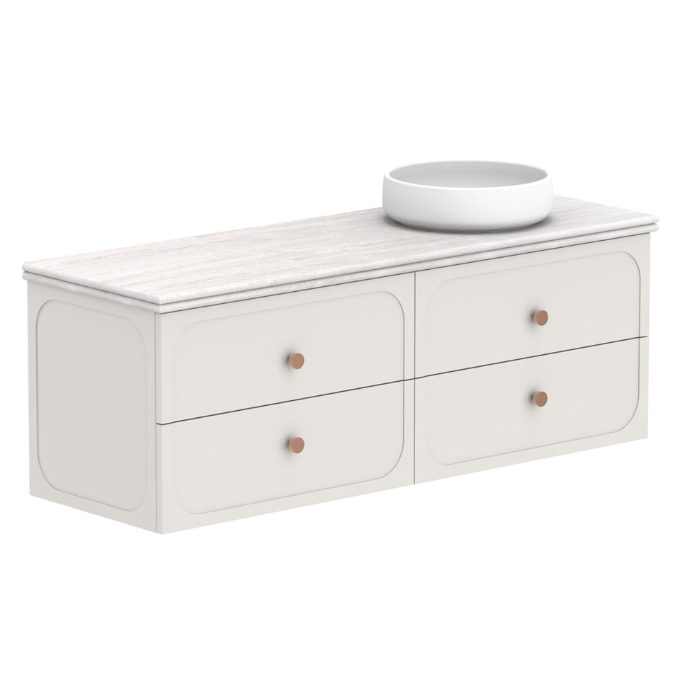 ADP Madden Wall Hung Vanity with Cherry Pie Benchtop