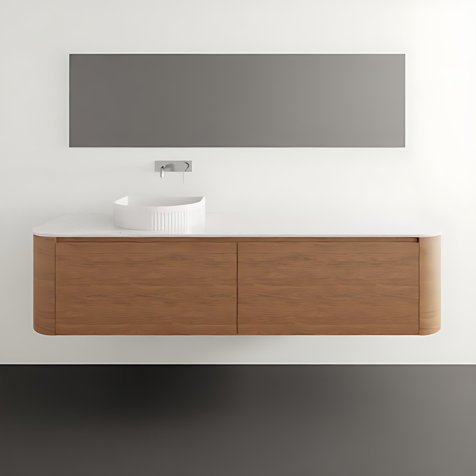 ADP Surry Wall Hung Vanity with Durasein Benchtop SURFAS1800WHLDU - The Blue Space
