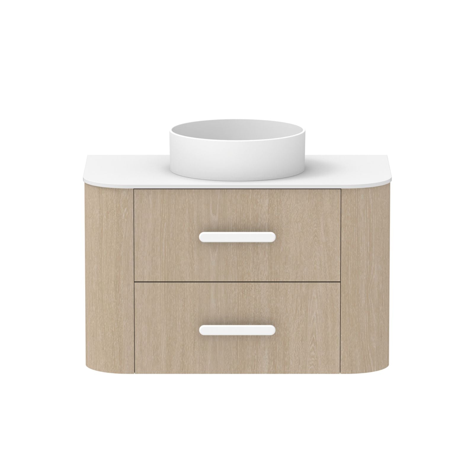 ADP Thea Wall Hung Vanity with Durasein Benchtop TEAFAW0900WHCCP - The Blue Space