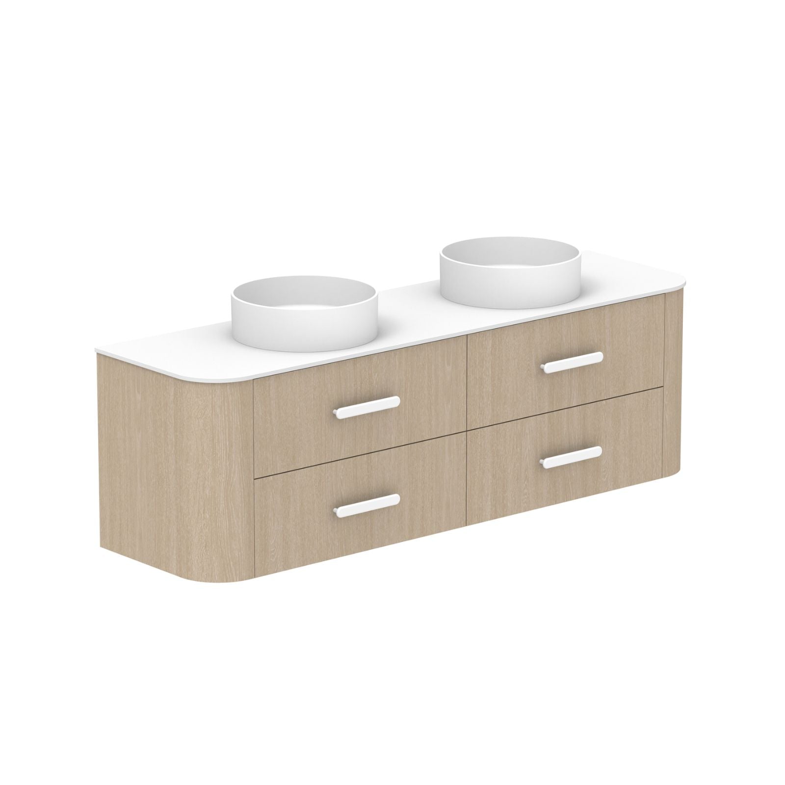 ADP Thea Wall Hung Vanity with Durasein Benchtop TEAFAW1800WHDCP - The Blue Space