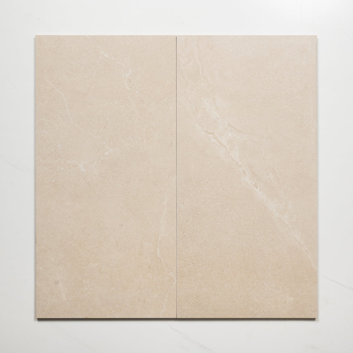 Pattern Lay No Hand Ardenne Beige Travertine Look Porcelain Tile P4 300×600mm TURBE3 - The Blue Space