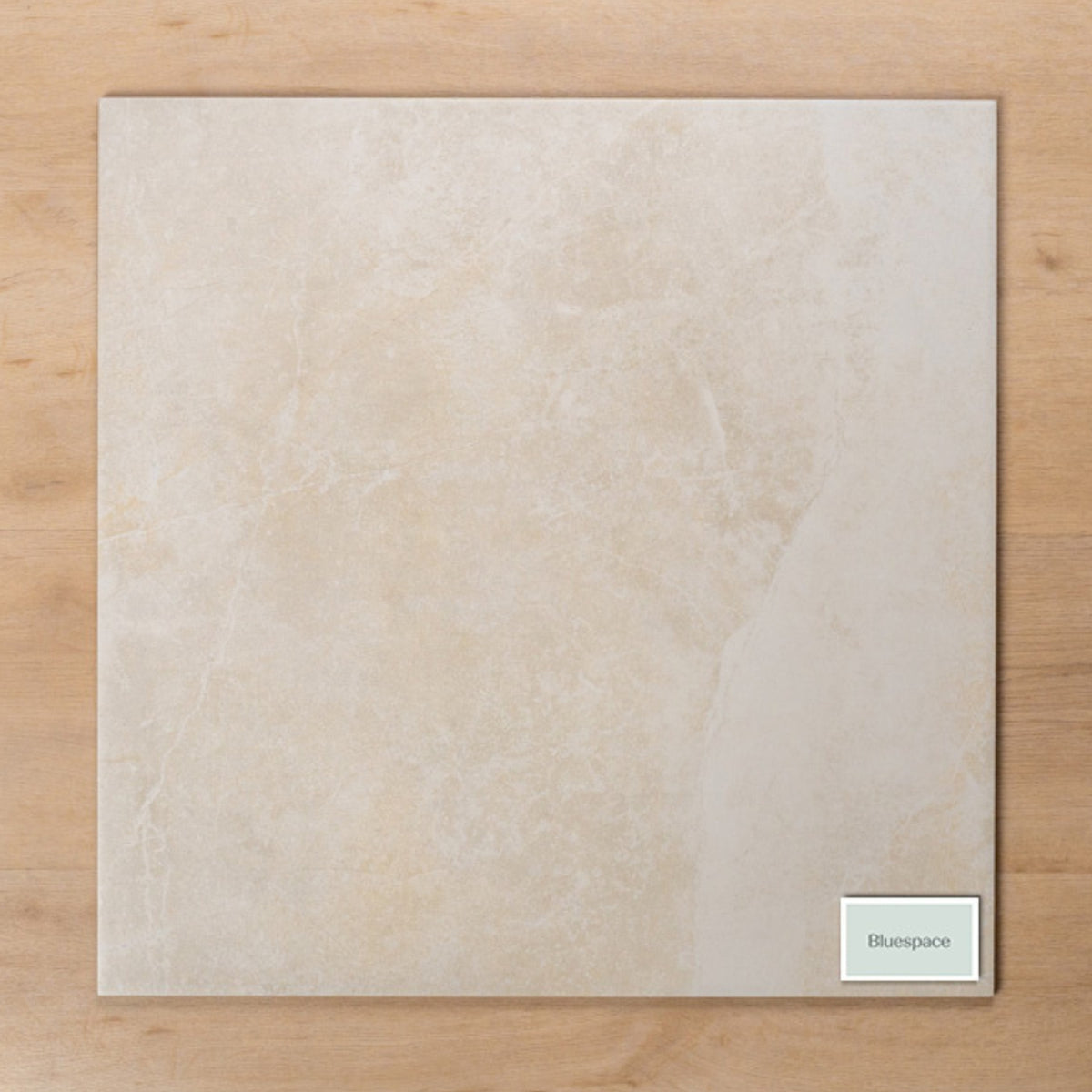 SIngle no Hand Avalon White Matt P2 Porcelain Tile 600x600mm 6ZMFWHM - The Blue Space