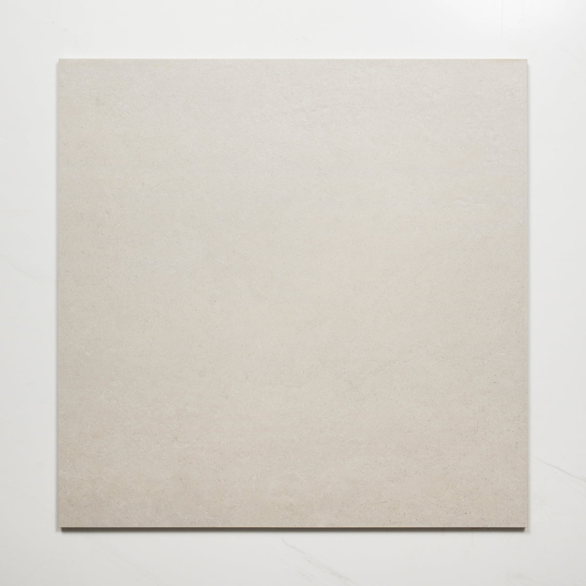 Single No Hand Avedon White Limestone Look Porcelain Tile P3 600×600mm PROWHI4 - The Blue Space