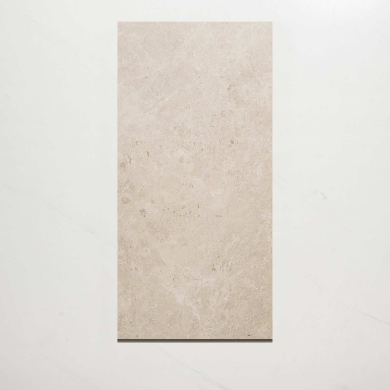 Single No Hand Cairnwell White Stone Look Porcelain Tile P3 300×600mm WITHWHI3 - The Blue Space