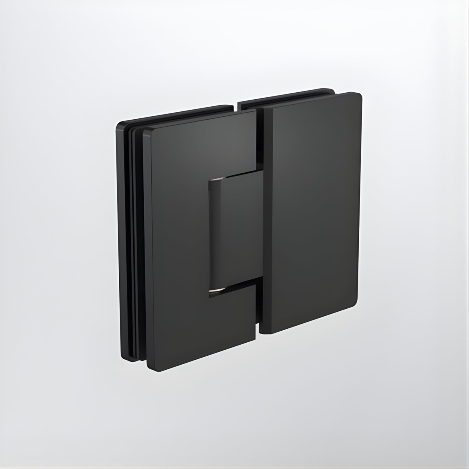 Caroma Glass to Glass Shower Door Hinge Matte Black 14228016B - The Blue Space