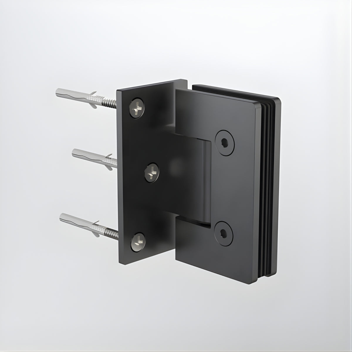 Back With Screw Caroma Glass to Wall Shower Door Hinge Gunmetal 14228004GM - The Blue Space