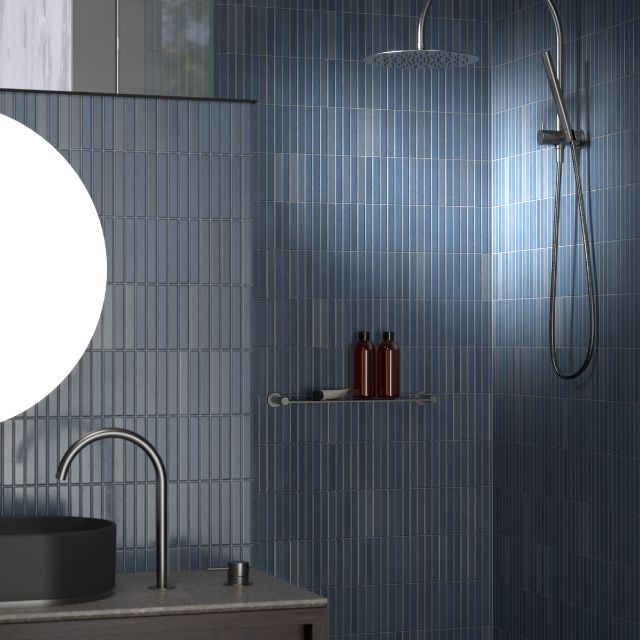 Caroma Liano II Bathroom Shelf - Chrome