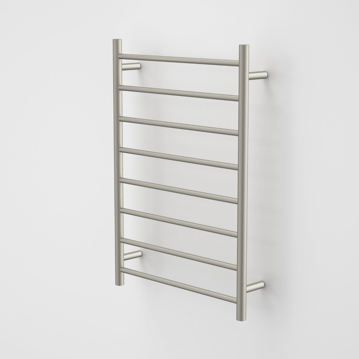 Caroma Liano II Heated Towel Ladder - Brushed Nickel 11225051BN - The Blue Space