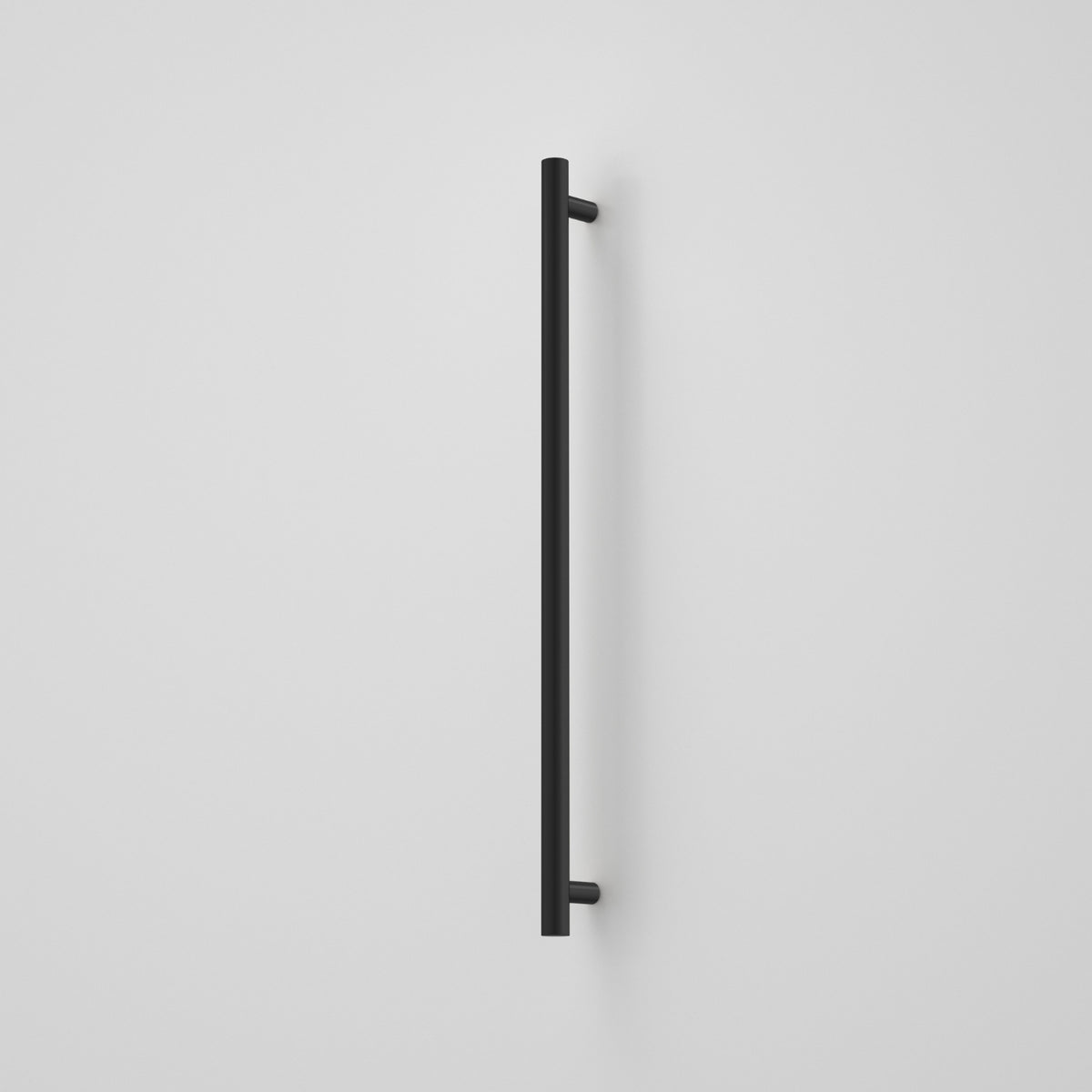 Caroma Liano II Heated Towel Rail - Vertical - Matte Black 11225050B - The Blue Space