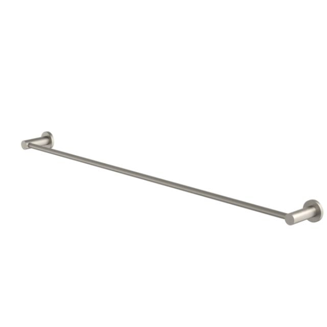 Caroma Liano II Single Towel Rail 840mm - Brushed Nickel