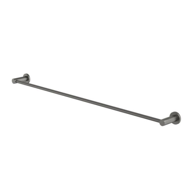 Caroma Liano II Single Towel Rail 840mm - Gunmetal