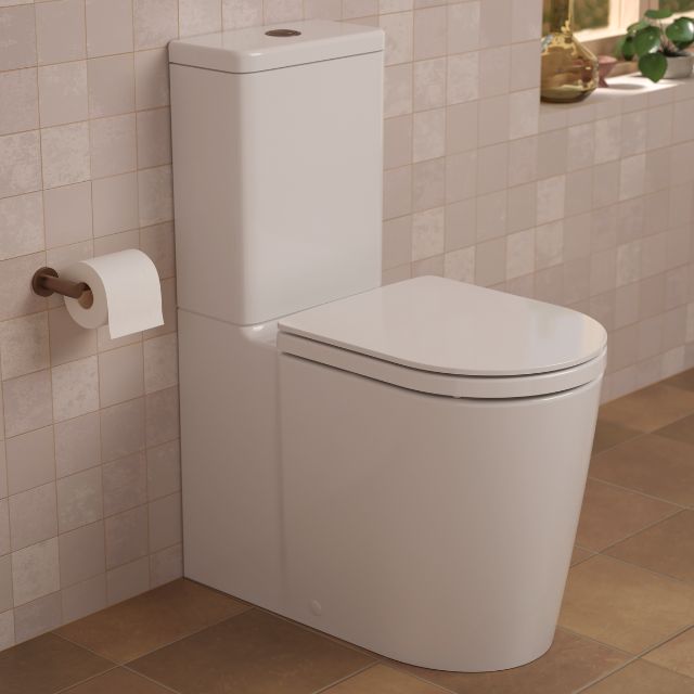 Caroma Liano II Toilet Roll Holder - Brushed Bronze