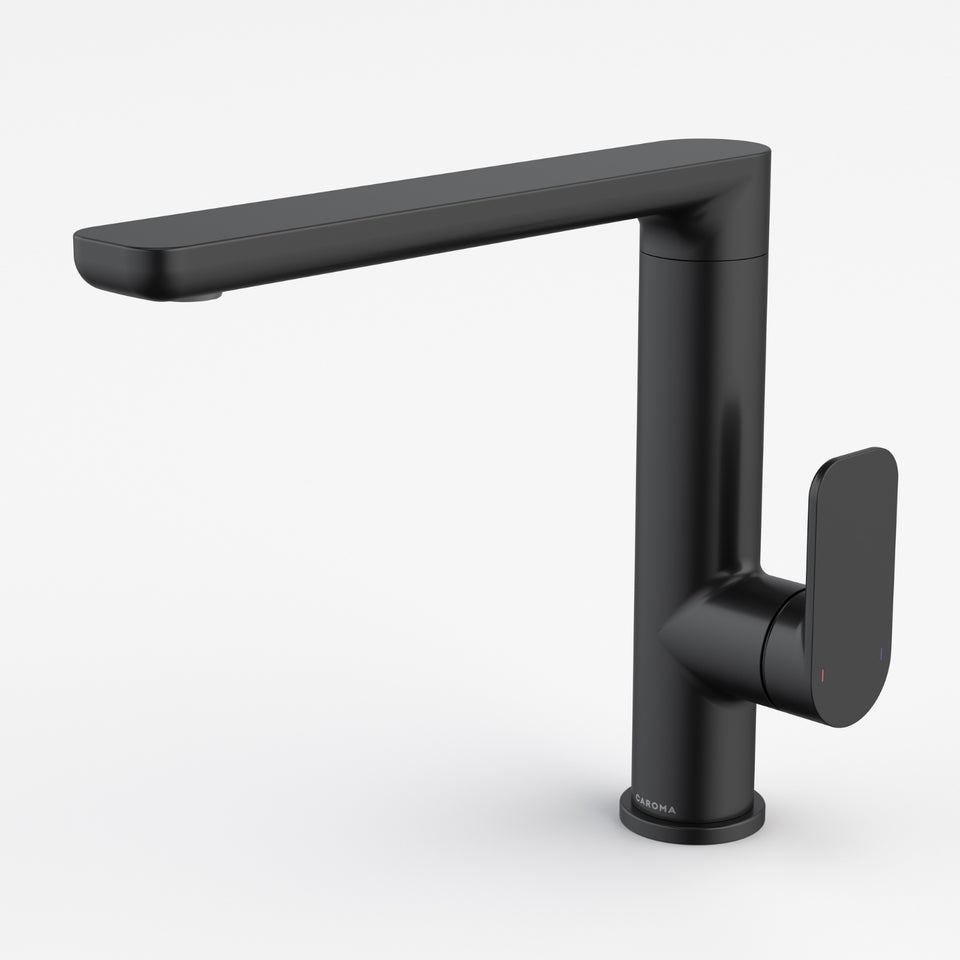 Caroma Luna II Sink Mixer - Satin Black
