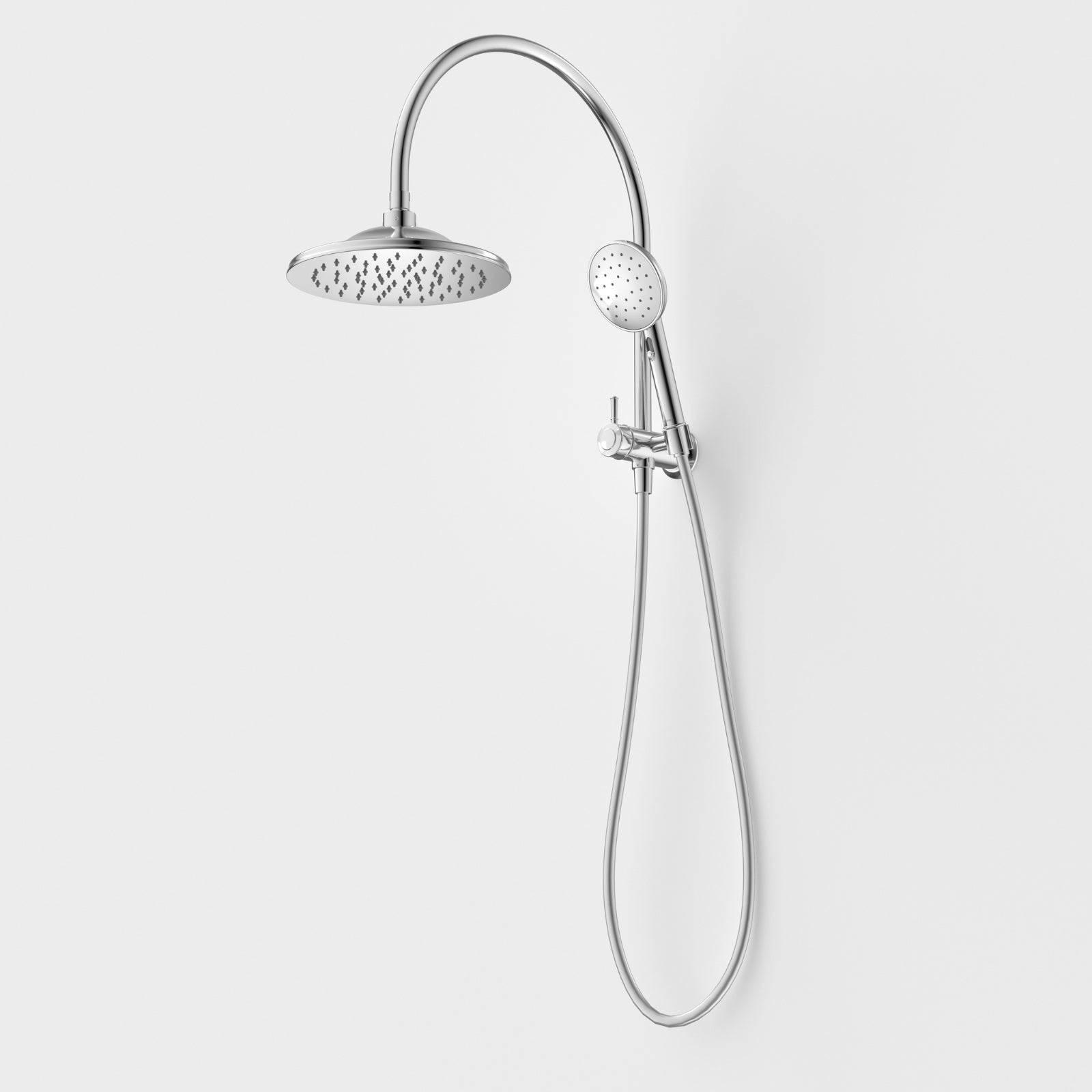Caroma Riviere Compact Twin Shower - Chrome 520041C4A - The Blue Space
