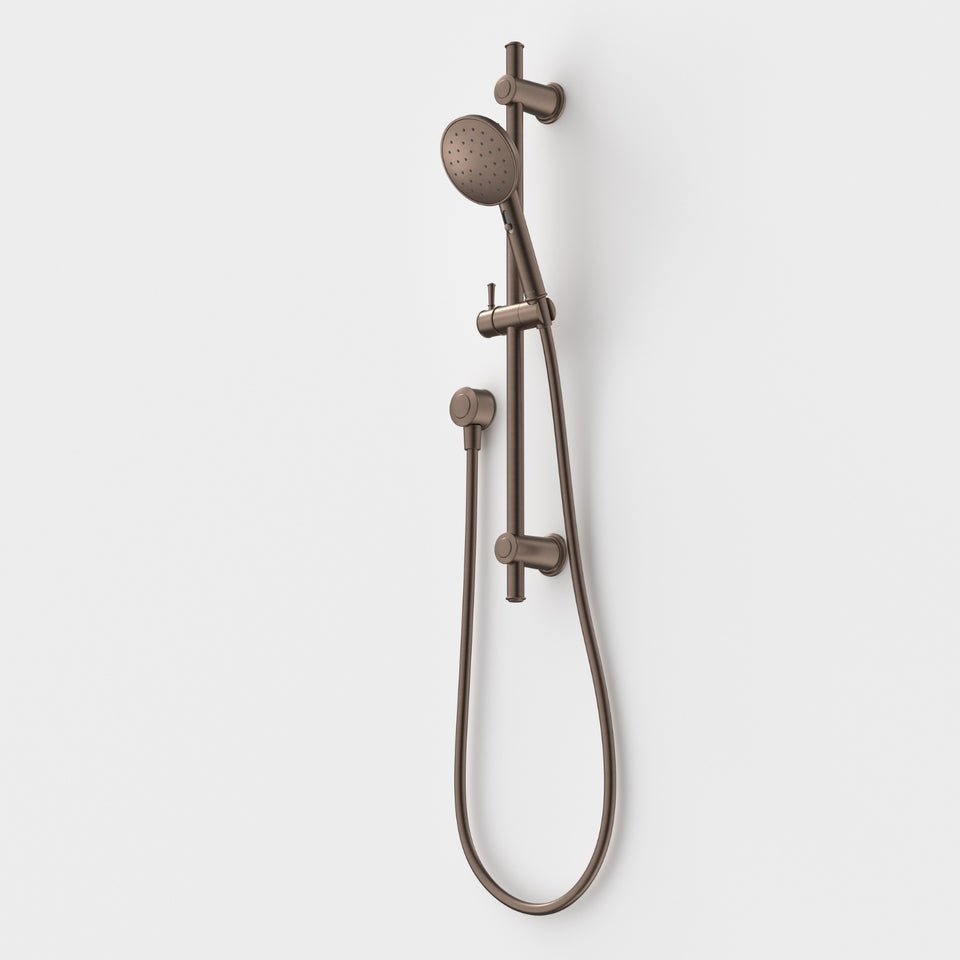 Caroma Riviere Rail Shower - Brushed Bronze