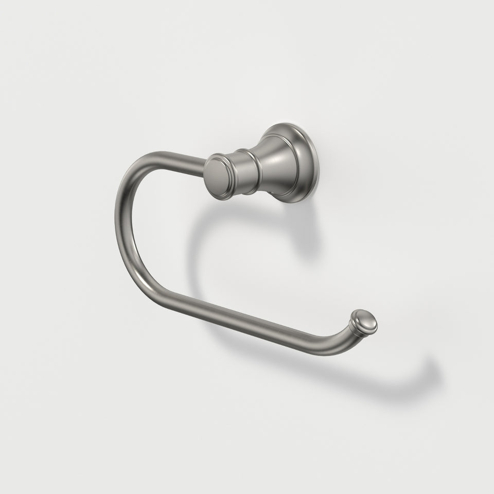 Caroma Riviere Toilet Roll Holder - Brushed Nickel