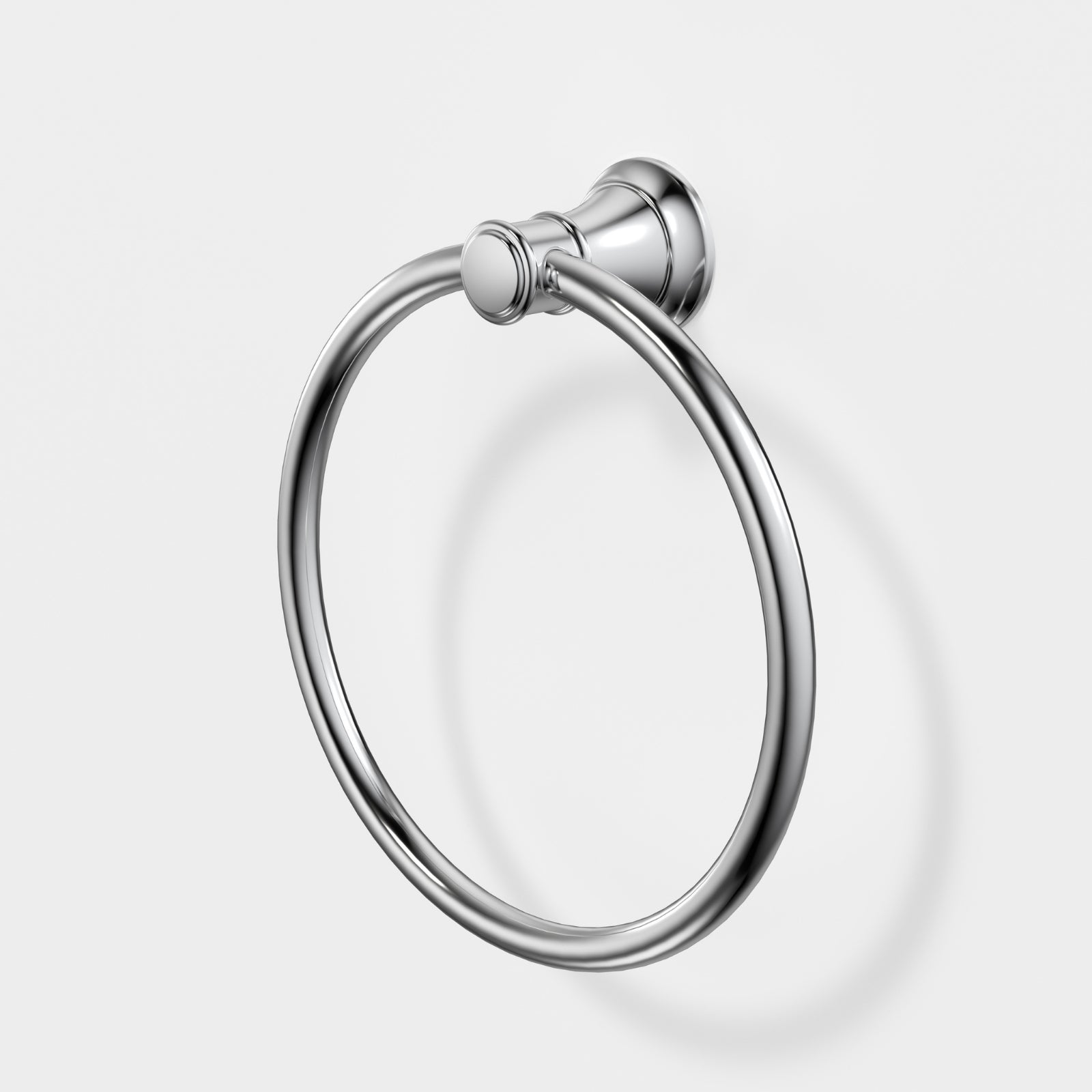 Caroma Riviere Towel Ring - Chrome 520032C - The Blue Space