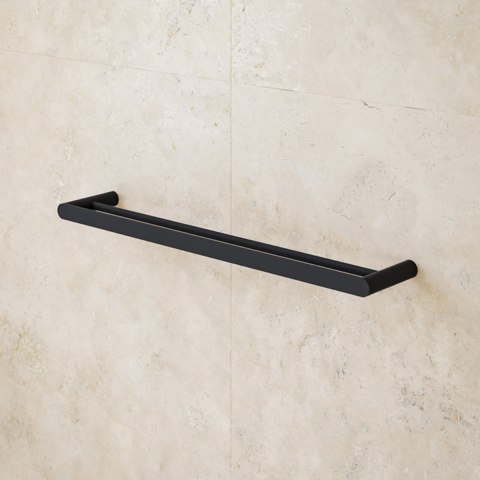 Caroma Urbane II Double Towel Rail 625mm Matte Black