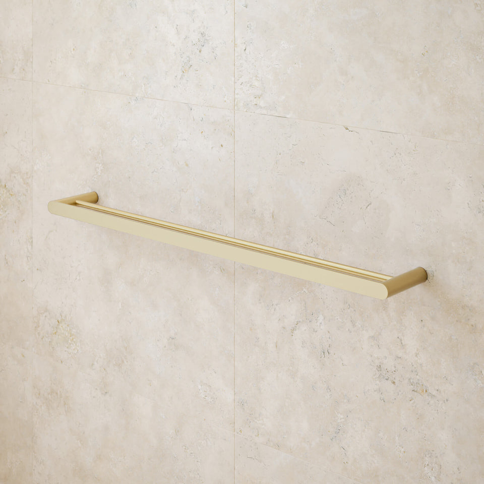 Caroma Urbane II Double Towel Rail 825mm Brushed Brass