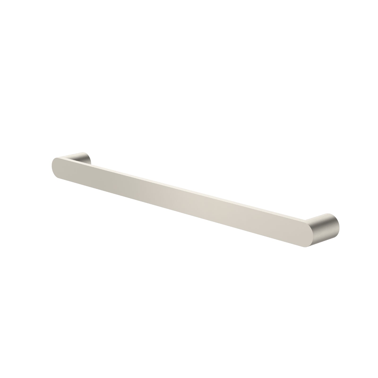 Angle Caroma Urbane II Heated Towel Rail - Horizontal - Brushed Nickel 11202084BN - The Blue Space