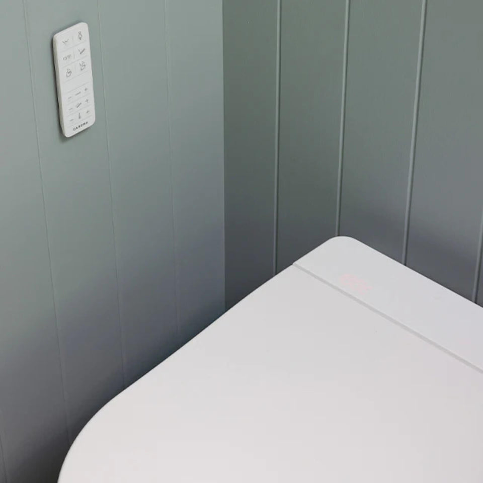 Caroma Urbane II Invisi Series II Wall Faced Bidet Suite