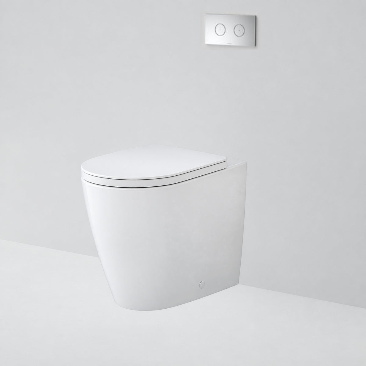 Caroma Urbane II Luxe Cleanflush Wall Faced Invisi Series II Toilet Suite 746280WLX - The Blue Space